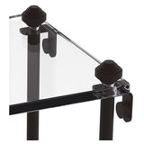 Allied Brass Southbeach Oil-Rubbed Bronze 3-Tier Brass Wall Mount Corner Bathroom Shelf, 8 in x 15 in x 8 in