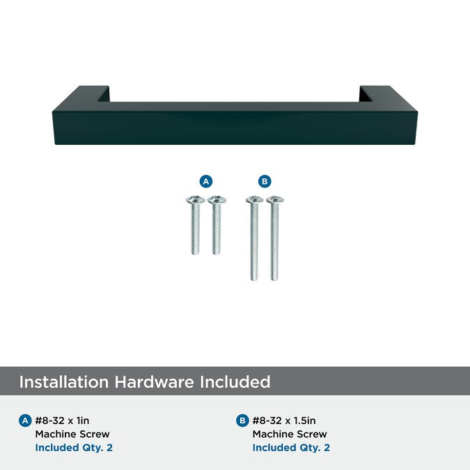 Amerock Monument (96mm) Center to Center Rectangular Bar Drawer Pull