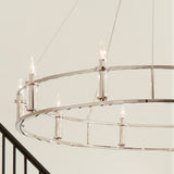 Kichler Rosalind 10-Light Polished Nickel Traditional Chandelier