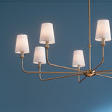 Kichler Pallas 8-Light Brushed Traditional Chandelier
