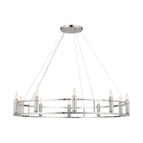 Kichler Rosalind 10-Light Polished Nickel Traditional Chandelier