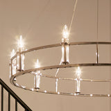 Kichler Rosalind 10-Light Polished Nickel Traditional Chandelier