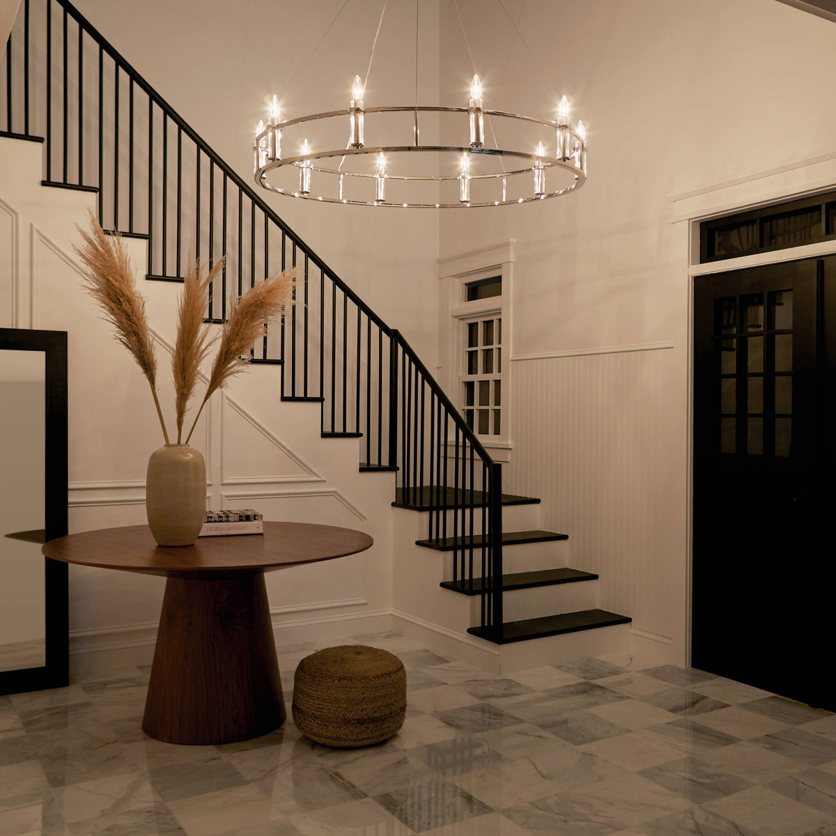 Kichler Rosalind 10-Light Polished Nickel Traditional Chandelier