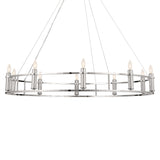 Kichler Rosalind 10-Light Polished Nickel Traditional Chandelier