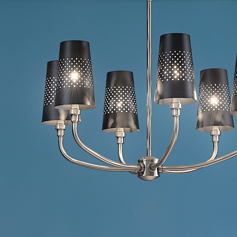 Kichler Adeena 6-Light Pewter Traditional Chandelier