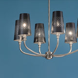 Kichler Adeena 6-Light Pewter Traditional Chandelier