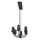 Kichler Adeena 8-Light Black Traditional Chandelier