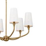 Kichler Adeena 6-Light Brushed Traditional Chandelier