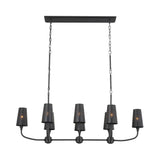 Kichler Adeena 8-Light Black Traditional Chandelier