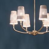 Kichler Adeena 6-Light Brushed Traditional Chandelier