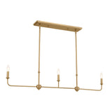 Kichler Pallas 3-Light Brushed Traditional Chandelier