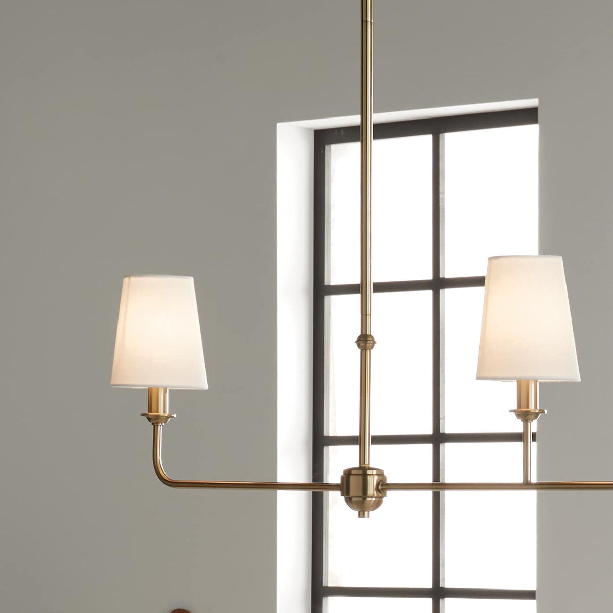 Kichler Pallas 3-Light Brushed Traditional Chandelier