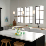 Kichler Pallas 3-Light Brushed Traditional Chandelier