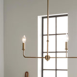 Kichler Pallas 3-Light Brushed Traditional Chandelier