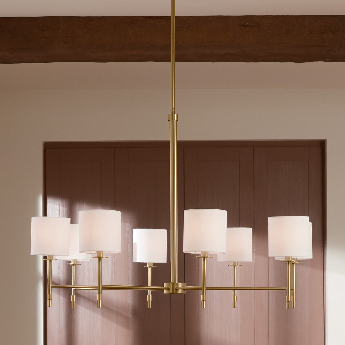 Kichler Ali 8-Light Brushed Traditional Chandelier
