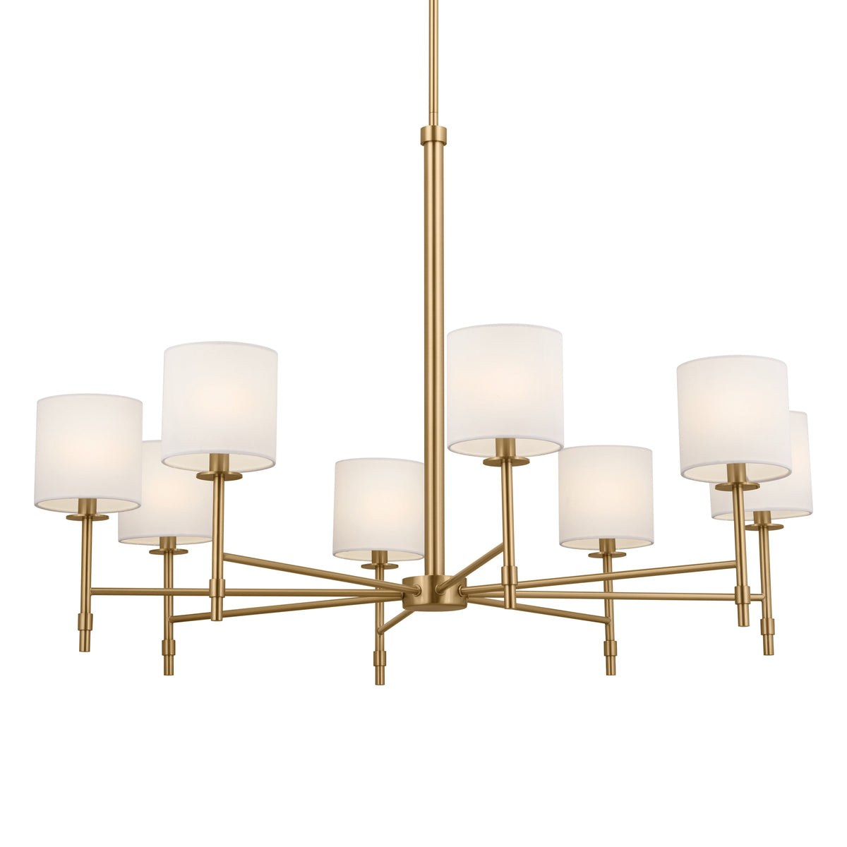 Kichler Ali 8-Light Brushed Traditional Chandelier