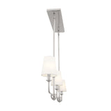 Kichler Pallas 3-Light Polished Nickel Traditional Chandelier
