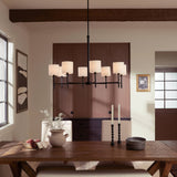 Kichler Ali 8-Light Black Traditional Chandelier