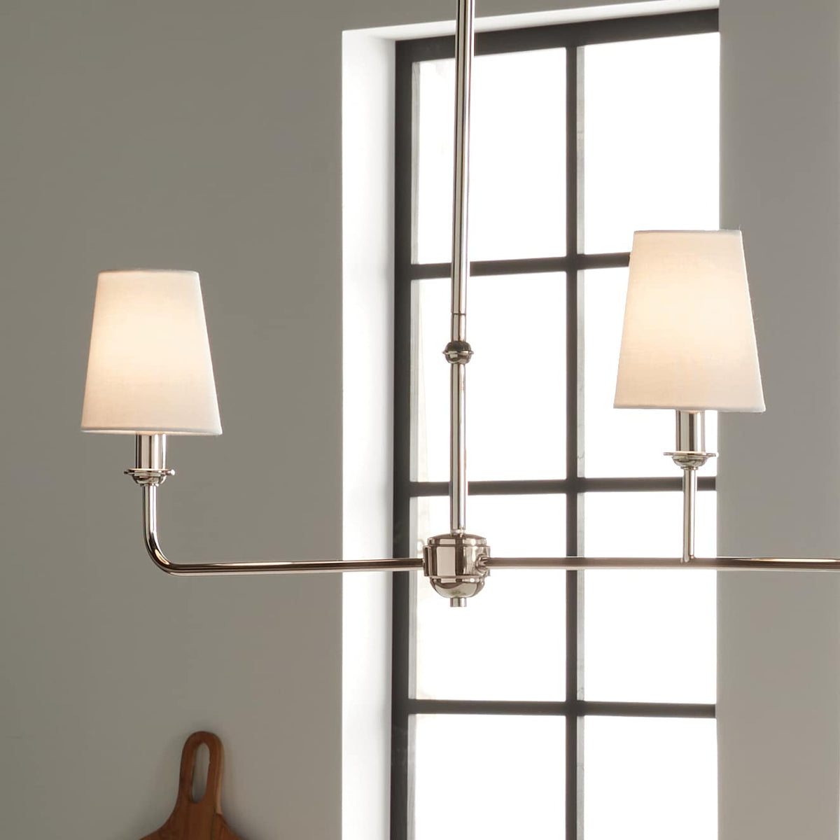 Kichler Pallas 3-Light Polished Nickel Traditional Chandelier