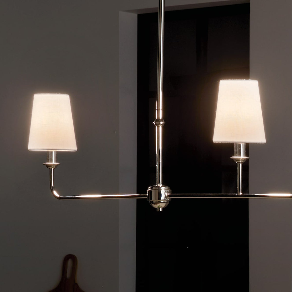 Kichler Pallas 3-Light Polished Nickel Traditional Chandelier