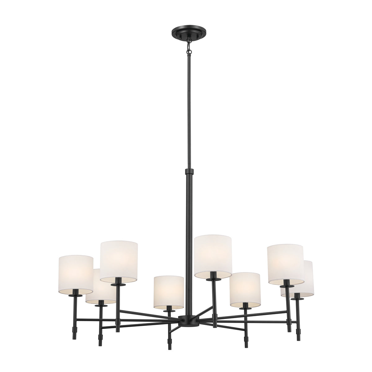 Kichler Ali 8-Light Black Traditional Chandelier