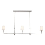 Kichler Pallas 3-Light Polished Nickel Traditional Chandelier