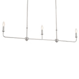 Kichler Pallas 3-Light Polished Nickel Traditional Chandelier
