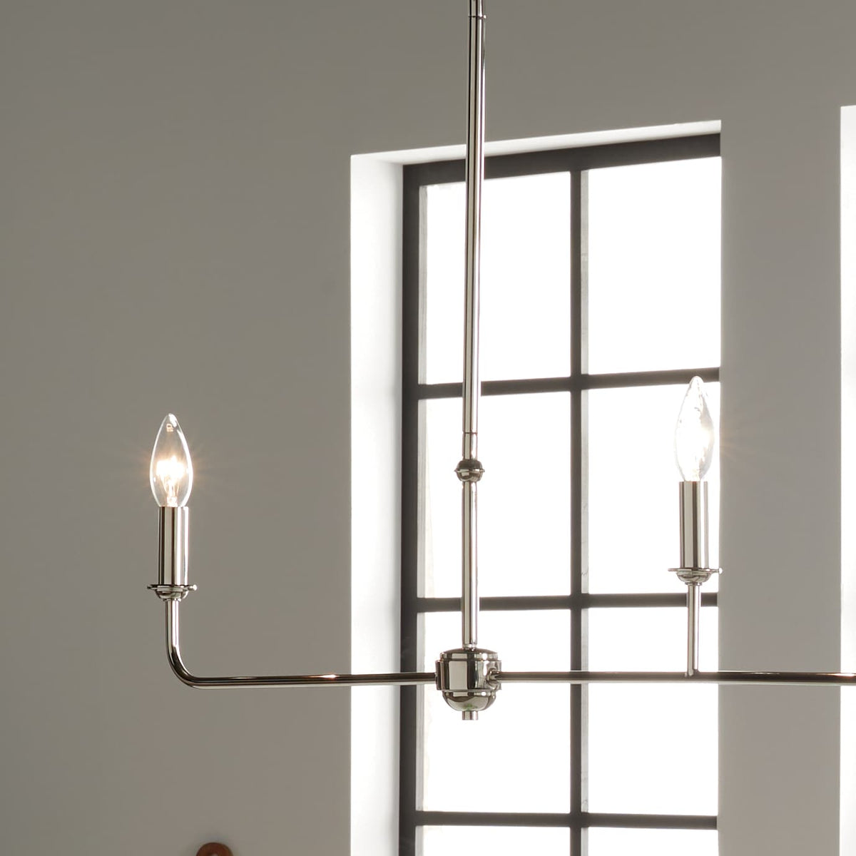 Kichler Pallas 3-Light Polished Nickel Traditional Chandelier