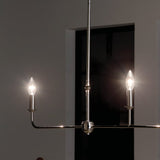 Kichler Pallas 3-Light Polished Nickel Traditional Chandelier