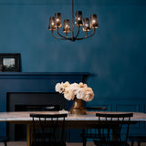 Kichler Adeena 6-Light Black Traditional Chandelier