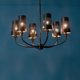 Kichler Adeena 6-Light Black Traditional Chandelier