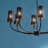 Kichler Adeena 8-Light Black Traditional Chandelier