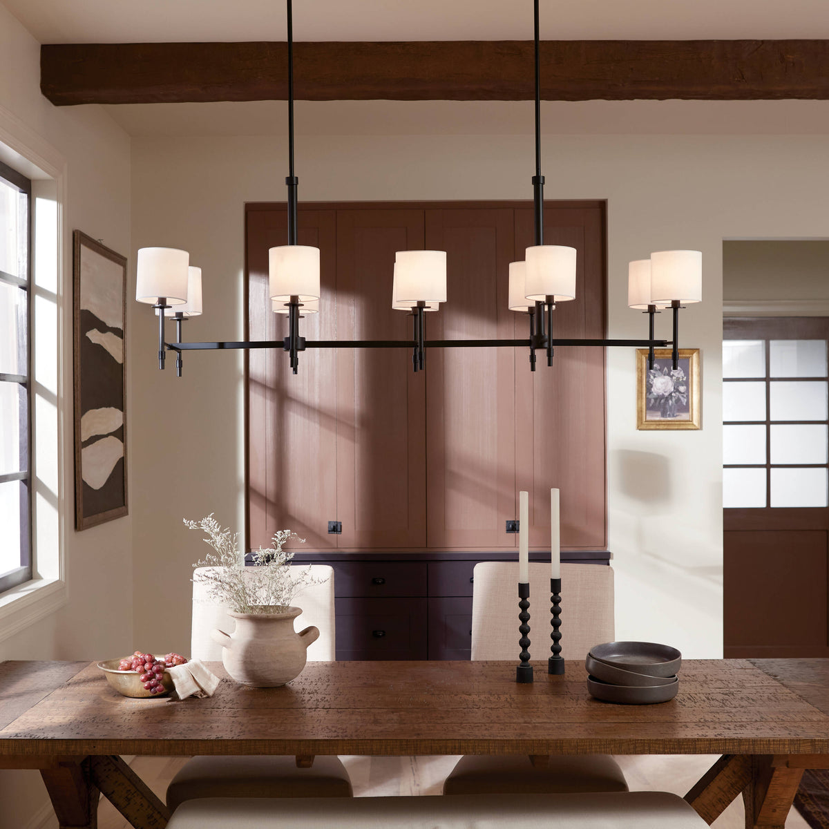 Kichler Ali 10-Light Black Traditional Chandelier