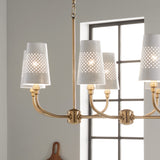 Kichler Adeena 8-Light Brushed Traditional Chandelier