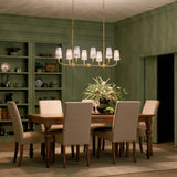 Kichler Adeena 8-Light Brushed Traditional Chandelier