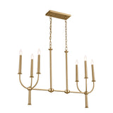 Kichler Florence 6-Light Brushed Traditional Chandelier