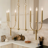 Kichler Florence 6-Light Brushed Traditional Chandelier