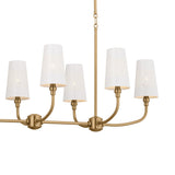 Kichler Adeena 8-Light Brushed Traditional Chandelier