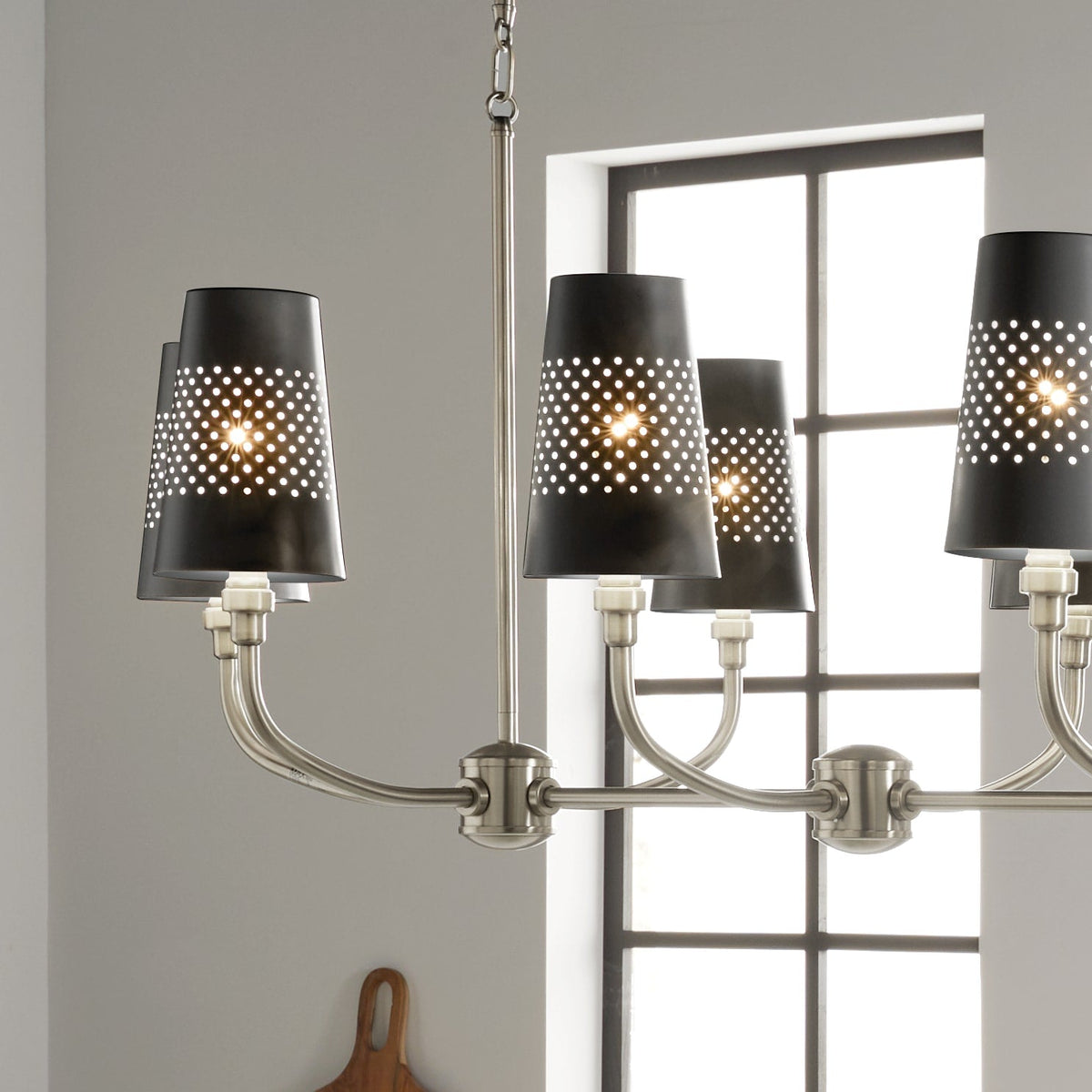 Kichler Adeena 8-Light Pewter Traditional Chandelier