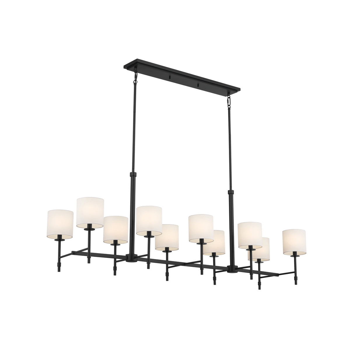 Kichler Ali 10-Light Black Traditional Chandelier