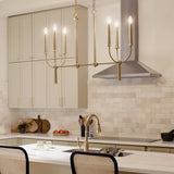 Kichler Florence 6-Light Brushed Traditional Chandelier