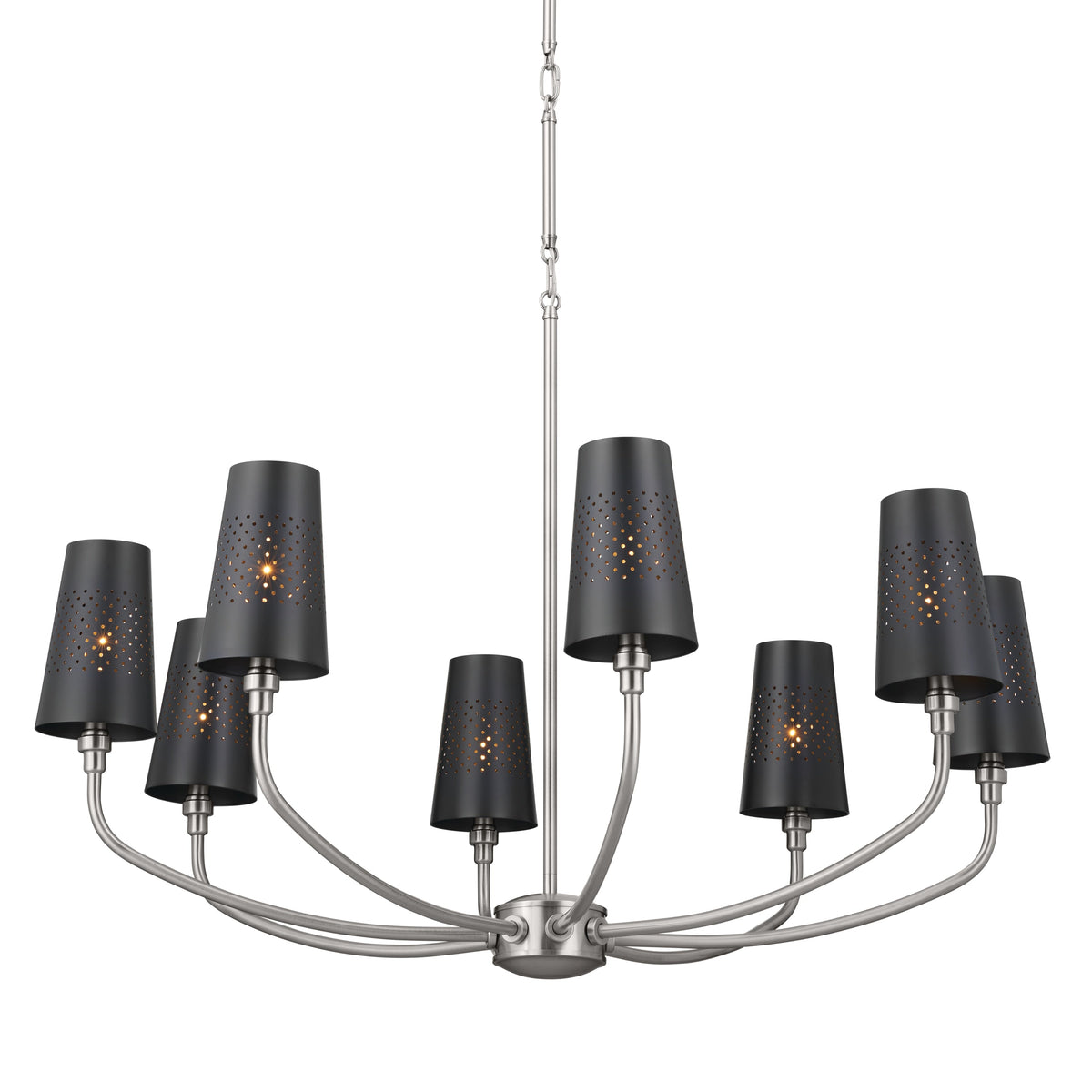 Kichler Adeena 8-Light Pewter Traditional Chandelier