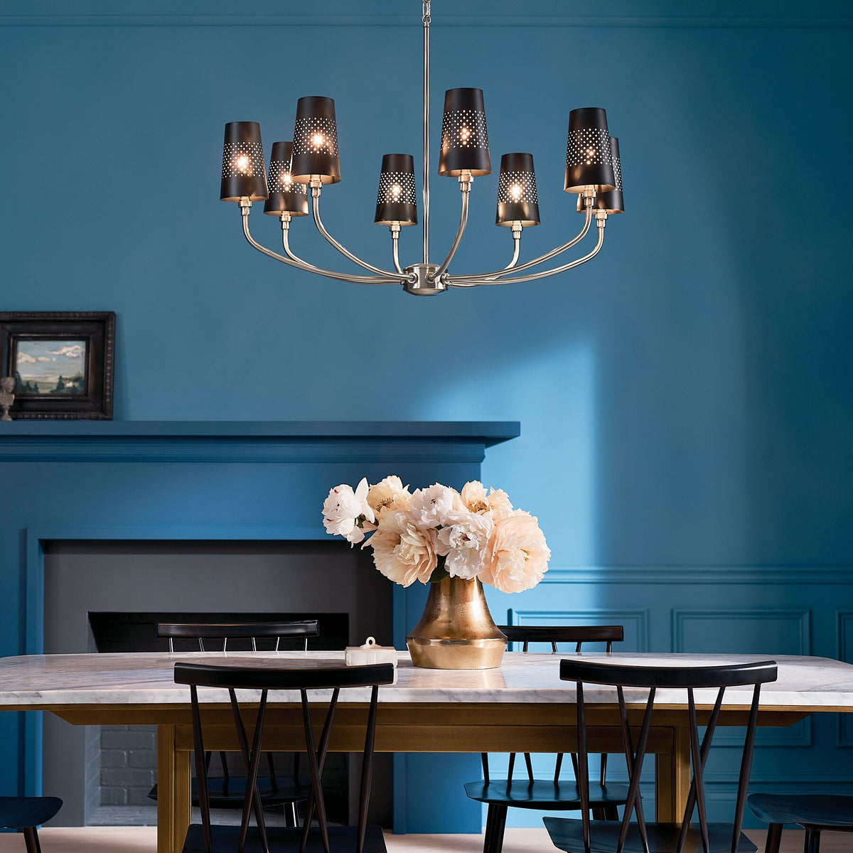 Kichler Adeena 8-Light Pewter Traditional Chandelier