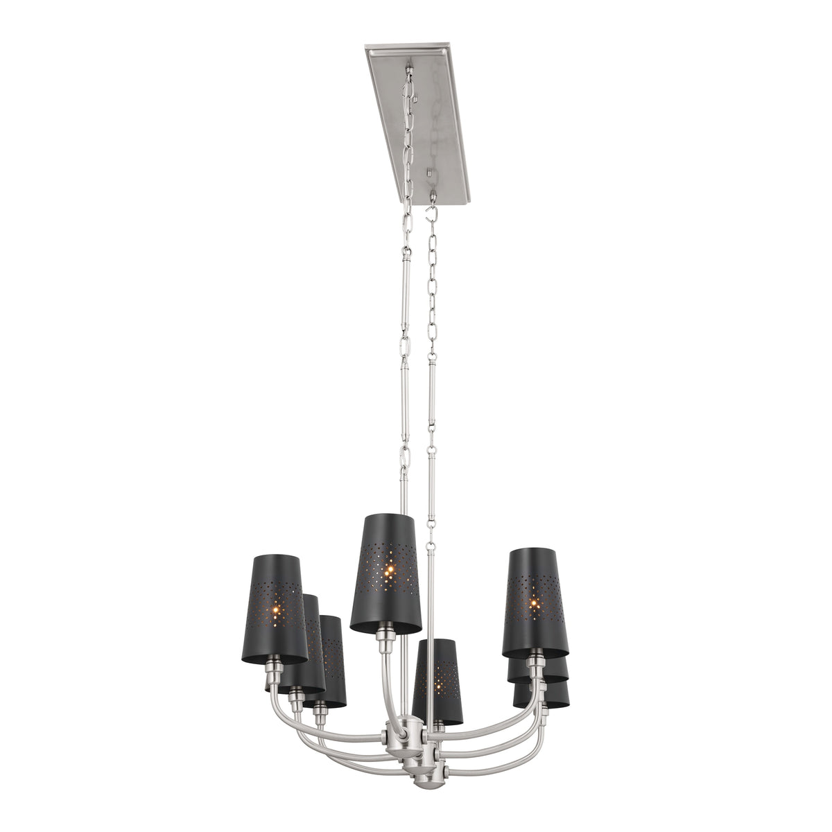 Kichler Adeena 8-Light Pewter Traditional Chandelier