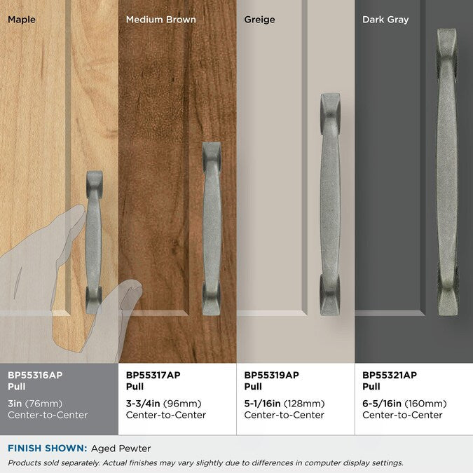 Amerock Highland Ridge (76mm) Center to Center Arch Handle Drawer Pull