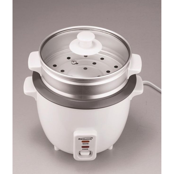 10-Cup White Steam Rice Cooker