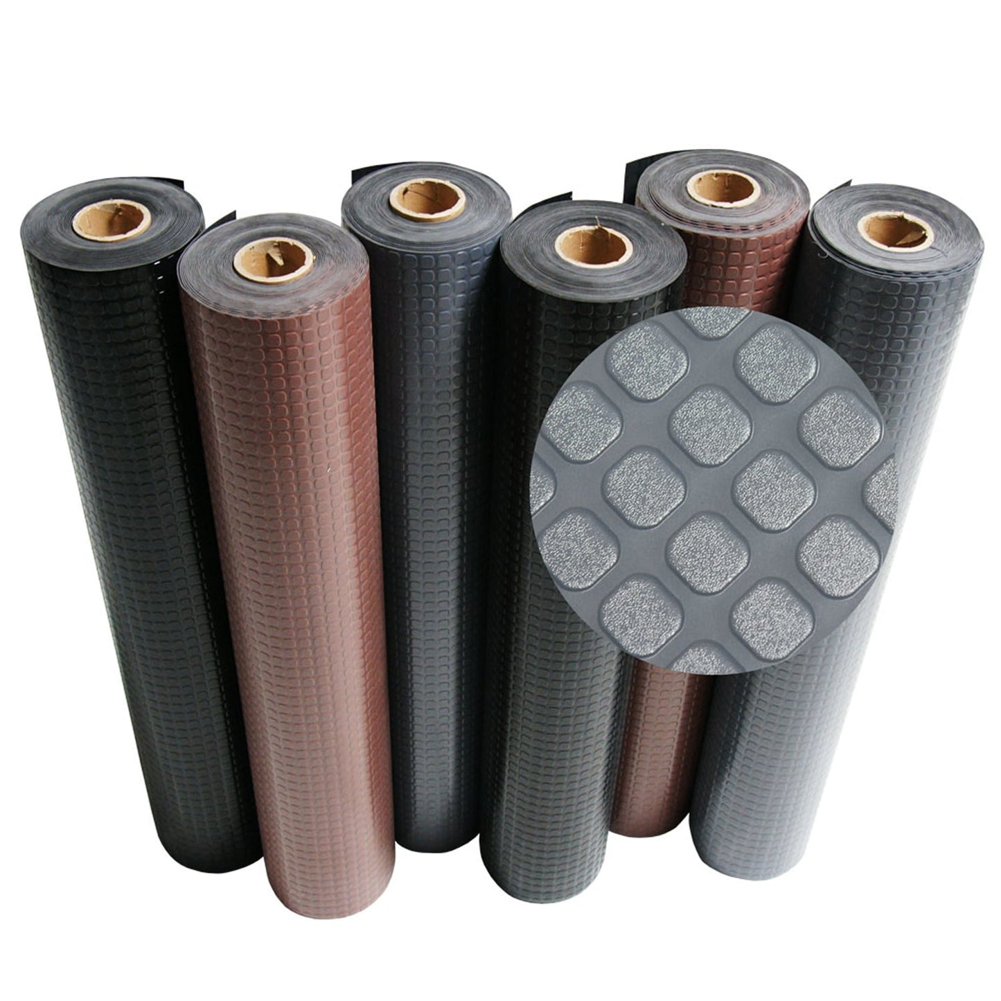 Rubber-Cal 0.078-in T Flexible PVC Gym Floor Roll (16-sq ft)
