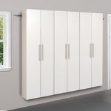Prepac HangUps 72-in W x 72-in H Wood Composite White Wall-mount Utility Storage Cabinet
