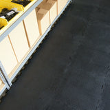 Rubber-Cal 24-in W x 24-in L x 0.375-in T Interlocking Rubber Gym Floor Tile (48-sq ft)