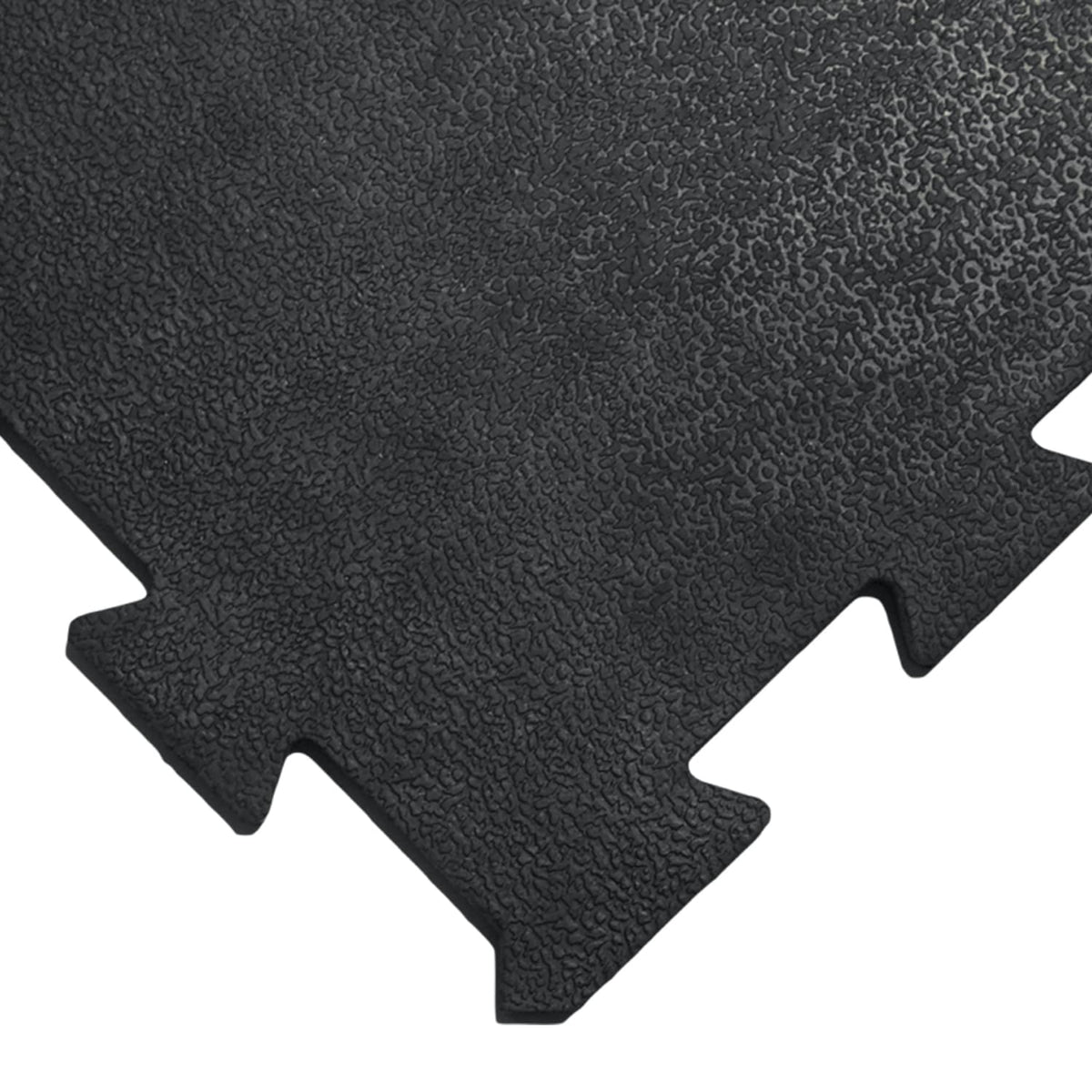 Rubber-Cal 24-in W x 24-in L x 0.375-in T Interlocking Rubber Gym Floor Tile (48-sq ft)